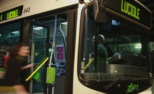 Une navette Luciole de la TAN à Nantes.