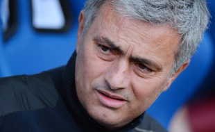 José Mourinho, l'entraîneur de Chelsea, le 29 mars 2014, à Londres.