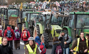 Les anti-aéroport avaient déjà manifesté sur le périphérique nantais le 9 janvier 2016.