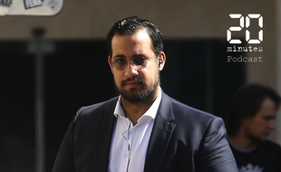Alexandre Benalla, ancien collaborateur de l'Elysée, avenue Georges V à Paris, le 11 septembre 2018