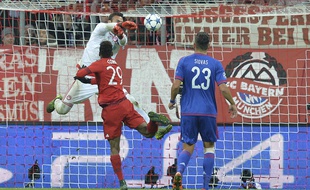 Kingsley Coman a inscrit son premier but en Ligue des champions