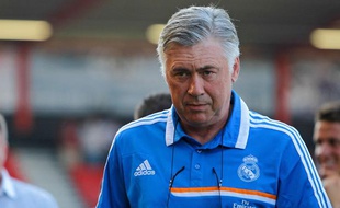 L'entraîneur du Real Madrid, Carlo Ancelotti, lors d'un match amical contre Bournemouth, le 21 juillet 2013.