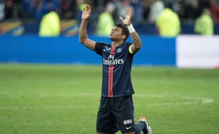 Thiago Silva après PSG-Lille le 23 avril 2016.