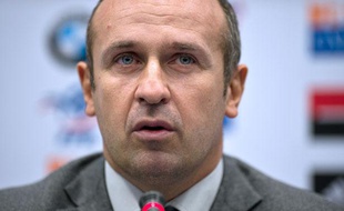 Philippe Saint-André, en conférence de presse le 6 janvier 2014.