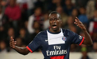 Le milieu de terrain du PSG Blaise Matuidi, le 22 septembre 2013 au Parc des Princes.