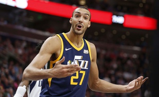 Rudy Gobert avec le Jazz d'Utah
