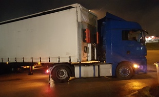 La saisie a eu lieu dans un camion interpellé sur l'A39 en Franche-Comté.