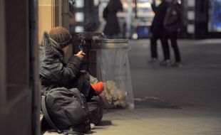 Archives. SDF dans le froid. Le 15 12 2009