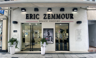 L'un des salons de coiffure du niçois Éric Zemmour, avenue de Suède à Nice