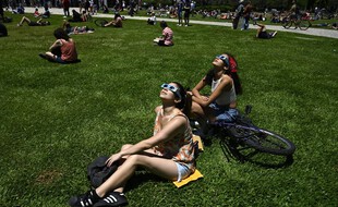 Une éclipse solaire partielle avait eu lieu en Argentine l'année dernière. (archives)