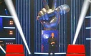 Le plateau de « The Voice ».