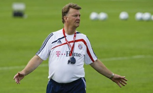 L'entraîneur du Bayern Munich, Louis Van Gaal, le 1er juillet 2009.