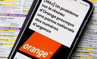 Des problèmes sur le réseau d'Orange ont provoqué une panne nationale des numéros d'urgence début juin (illustration).