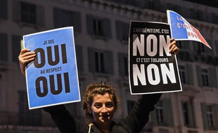 Lors d'une manifestation contre l'antisémitisme à Marseille en 2019. (archives)