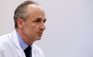 Reims, le 16 janvier 2014. Eric Kariger, chef du service de soins palliatifs, s'est retrouvé au coeur d'un conflit familial lié au sort de Vincent Lambert.