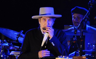 L'artiste Bob Dylan au Hop Farm Music Festival en 2012