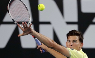 Dominic Thiem à l'Open d'Australie