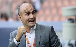 Loïc Féry, le président du FC Lorient, le 12 août 2012, au Parc des Princes.
