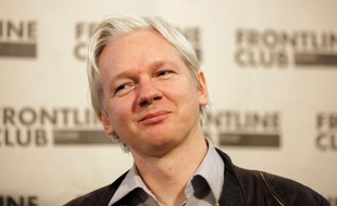 Julian Assange, le fondateur de WikiLeaks, le 27 février 2012 à Londres.