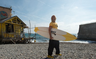 Brice et sa planche.