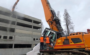 Les travaux de l'Arena à la porte de la Chapelle ont début ce mardi