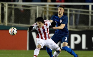 Matt Miazga avec les Etats-Unis face au Paraguay.
