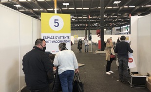 Le centre accueille 500 personnes par jour pour son démarrage et pourra en prendre en charge jusqu'à 1.500.