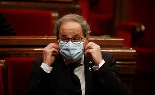 Le président de la Catalogne, Quim Torra, en juin 2020 (photo d'illustration)