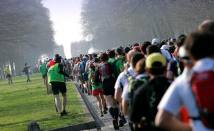 L'éco-trail 2012 à Paris.