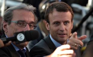 Emmanuel Macron, le mardi 4 octobre à Strasbourg.