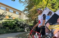 Un Lyonnais traverse la France à vélo en trois jours contre le cancer
