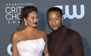 Les époux Chrissy Teigen et John Legend