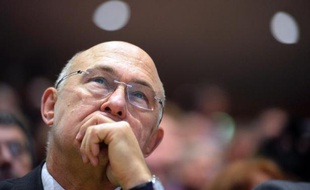 Le ministre du Travail Michel Sapin, à Rennes, le 13 décembre 2013.