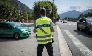 Un contrôle routier de gendarmerie (illustration).