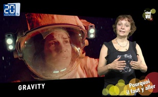 «Gravity» décrypté dans «Ciné Vié», l'émission cinéma de «20 Minutes»
