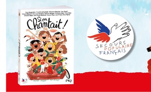 Visuel de promotion de l'ouvrage « Si on chantait » publié chez Pocket Jeunesse.