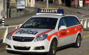 Un véhicule de la police suisse (illustration).