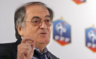 Noël Le Graët, le président de la FFF, le 3 juillet 2012, au siège de la fédération, à Paris.