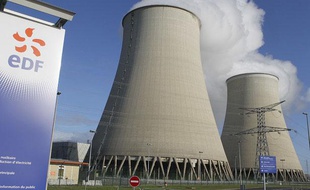 La centrale nucléaire de Nogent-sur-Seine (Aube), le 5 décembre 2011.
