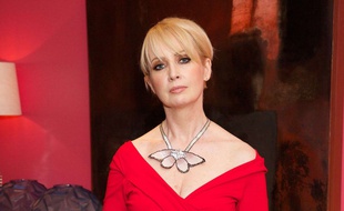 L'actrice britannique Lysette Anthony à Londres, le 12 avril 2017.