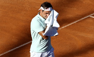 Federer avait finalement décidé de jouer à Rome alors que le tournoi n'était pas à son programme.