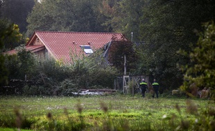 La maison où a vécue reclus neuf ans une famille, au nord des Pays-Bas.