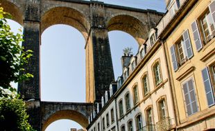 Illustration du viaduc de Morlaix.