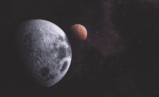 La planète découverte aurait la taille de Mars et la composition de Mercure (illustration).