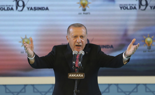 Le président Turc Recep Tayyip Erdogan