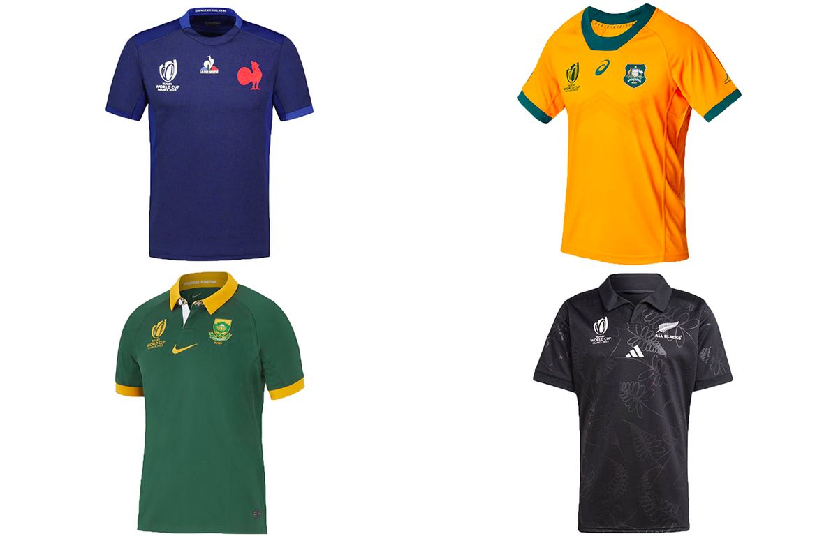 Coupe du monde de rugby 2023 en images Les maillots des quipes