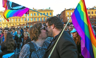 Les partisans du " mariage pour tous " se sont réunis mardi, place du Capitole.