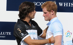 Le joueur de polo Nacho Figueras et le prince Harry