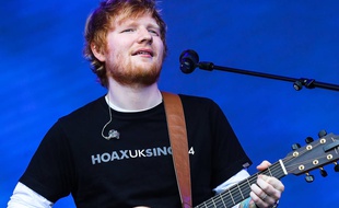 Le chanteur Ed Sheeran