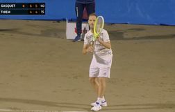 Gasquet remporte un tournoi sur une plage à marée basse contre Thiem